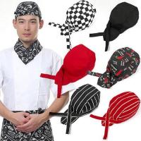 ❖ wholesale Pirates Chef Tableware Skull Kitchen Cap Professional Catering Various Chef Hat