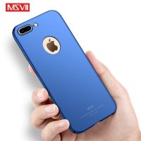 MSVII Cases For iPhone 7 Case Cover Luxury Matte Coque For iPhone 8 Plus Case 8Plus Hard PC Cover For Apple iPhone 7 Plus Cases