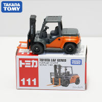 TAKARA TOMY บัตรจำลองล้อแม็กรถยนต์รุ่น162เด็กรถของเล่นรุ่นโตโยต้าขนส่งรถบรรทุกรถยก859918