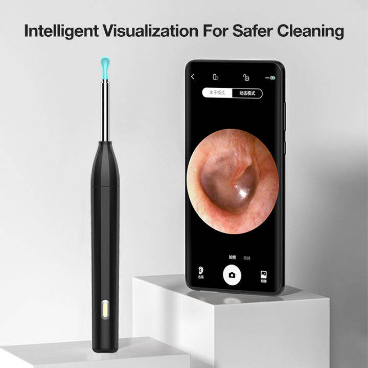 NE3 Ear Camera Intelligent Visual Ear Pick Smart Ear Pick Endoscope Wireless IP67 Waterproof HD