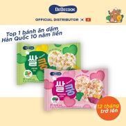 Bánh gạo cho bé ăn dặm BeBecook hình trái tim nhiều vị rau củ 15gr túi