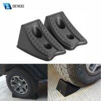 2/4 Packs Heavy Duty Portable Wheel Chocks for Car Travel Trailers RV Truck ATV Light Weight Wheel Stoppers Mini Ramps