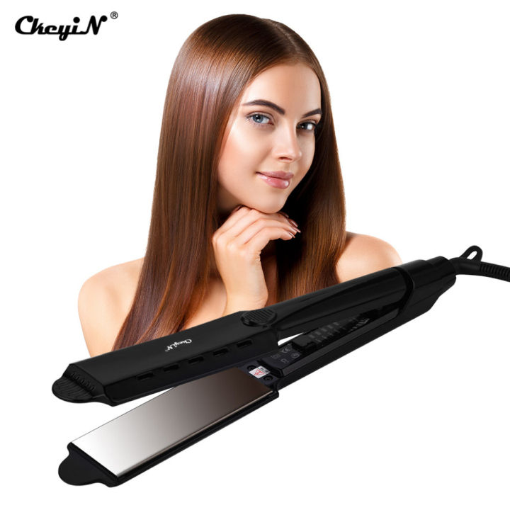 CkeyiN Hair Straightener 5 Temperatures Hair Iron Straightener Flat
