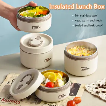 Portable Cartoon Lunch Box, 304 Stainless Steel Microwave-heating