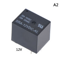 [เด็กหนุ่มสนุกสนาน] SRA-05VDC-AL SRA-12VDC-AL SRA-24VDC-AL 5V 12V 24V T74ถ่ายทอด4PIN 20A