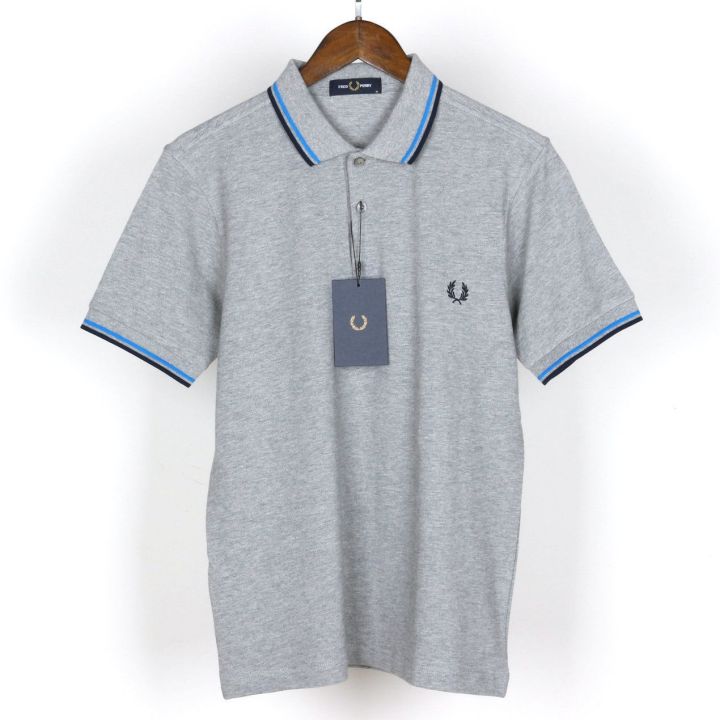 fredperry-nanquanzheng-เสื้อเสื้อโปโลข้าวสาลีของโรงงาน-fredperry-ชุด-m3600ฤดูใบไม้ผลิและฤดูร้อนลำลองเสื้อธุรกิจแขนสั้น