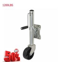 ล้อหน้าเทรลเลอร์ ขนาด 1,200 ปอนด์ แบบล้อเดี่ยว TRAILER JACK 1200 LBS #ยาง  #ยางนอก #ยางใน  #ยางมอไซต์  #ยางมอไซ