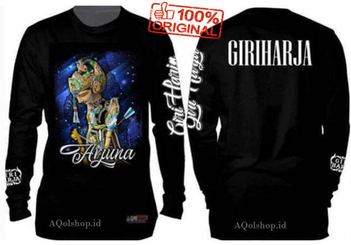 Koleksi Kaos Seri Wayang Golek. Giri Harja. Edisi : ARJUNA | Lazada ...