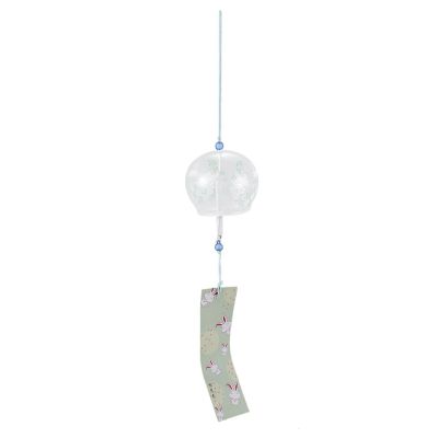 Creative Japanese Handmade Glass Painting and Wind Chimes Door Decoration Gift for Girls Style 5