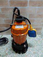 PIONEER PM400AUTO ปั๊มแช่ (SUBMERSIBLE PUMP) ตัวปั๊มเป็นเหล็กหล่อที่มีคุณภาพดี ไม่เป็นสนิม