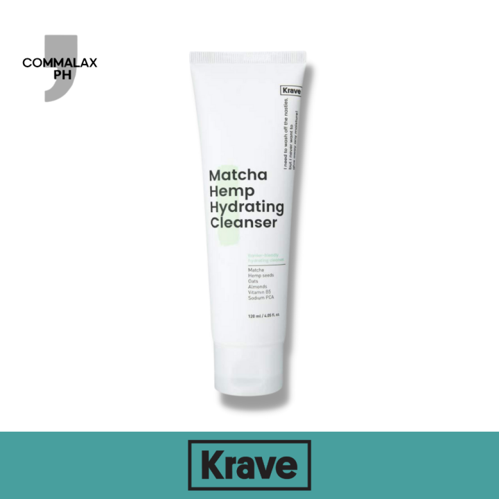Krave Beauty Matcha Hemp Hydrating Cleanser 120ml Lazada PH