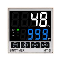 LCD Digital PID Thermostat AC100-240V Temperature Controller Heating Cooling Relay SSR Output Intelligent Temperature Regulator