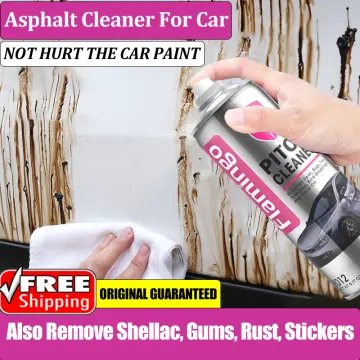 Car Shellac Gum Remover Paint Strong Stain Removal Foam Bird