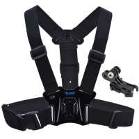 TELESIN Chest Mount Harness Adjustable Body Chest Strap Belt for GoPro Hero 11 10 9 for DJI Action 2 3 for SJCAM sj4000 sj8 pro