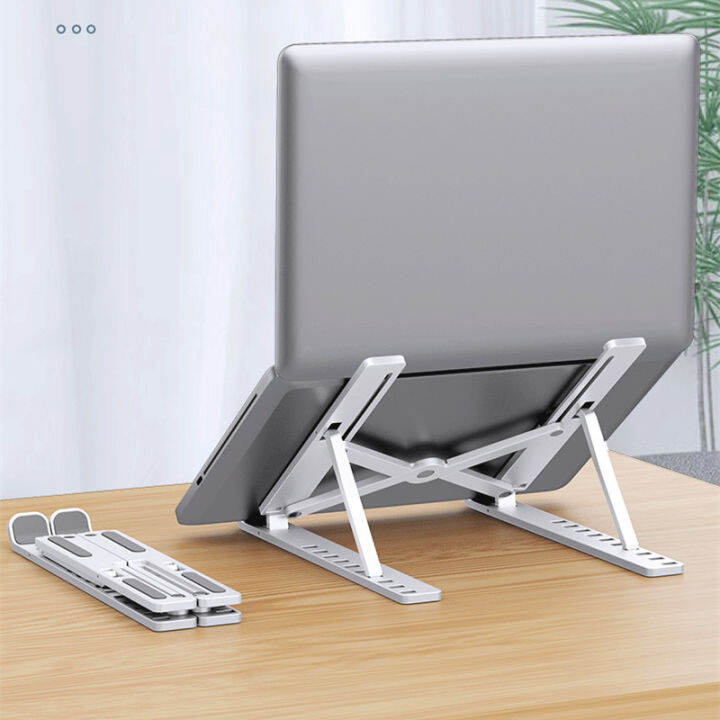 Adjustable with Fan Cooler Fan Desk Organizer Laptop Stand N3 Folding ...