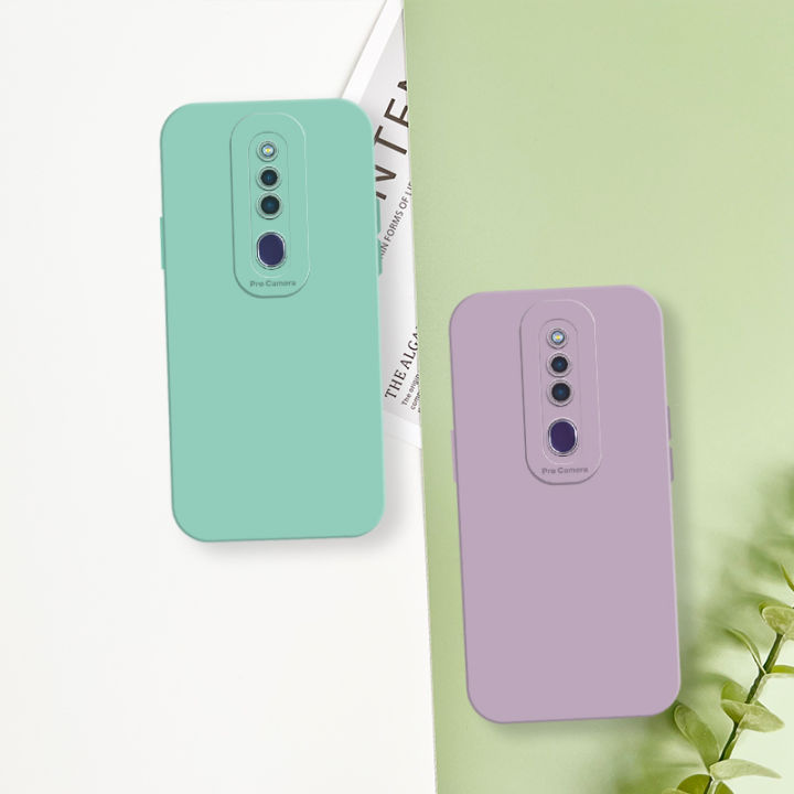 เคส-oppo-f11-pro-square-soft-ซิลิโคนคลุมทั้งหมดกล้องกันกระแทกเคสป้องกันยางฝาหลังเคสโทรศัพท์แบบนุ่มสำหรับช