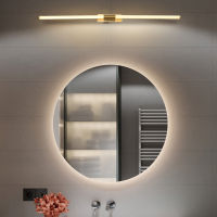 Modern Led Bathroom Mirror Light Gold Bedroom dressing table mirror lamp Entrance hallway Mirror lighting 360 degree light