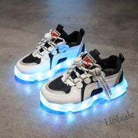 【hot sale】 ☃✆ C19 Kalis air Usb Kanak-kanak Boleh Dicas Semula Kasut Bercahaya Berwarna-warni Lelaki Dan Perempuan Lampu Led Flash Dengan LamaWaterproof Usb Rechargeable Children S Colorful Luminous Shoes Boys And Girls Led Lights Flash With Old