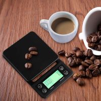 Coffee Weighing Digital Kitchen Coffee Scale High Precision 0.1g Electronic Scale with Countdown Timer Home Barista Accessories Electrical Connectors