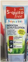 Free shipping Germany S-quito free baby and children anti-mosquito insect repellent lotion 100ml 6 months