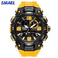 SMAEL Top Luxury Watches Men Dual Display Watch Waterproof Mens Sport Wristwatch Mens Military Army Clock Male Stopwatch 1921