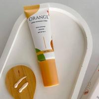 ราคาต่อหลอด กันแดดส้ม ORANGE WHITE SUNSCREEN CREAM ครีมกันแดด ขนาด 10 กรัม