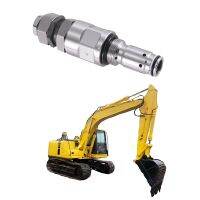 Komatsu อะไหล่รถขุด PC120-6วาล์วนิรภัยวาล์วระบายวาล์วหลัก PC200-6 PC220L วาล์วระบายสวิง