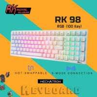 【ส่งในไทย/ของแท้?%】RK98 V.2022 แมคคานิคอล คีย์บอร์ด คีย์ไทย ไร้สาย บลูทูธ RGB Mechanical Wireless Hot Swap Keyboard