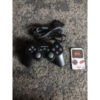 Playstation 2 Black Dual Shock 2 Controller / Japan