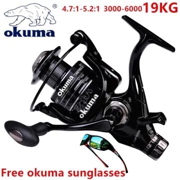 OKUMA Fishing Reel SWALLOW Low Profile Baitcast Reel 9+1BB casting