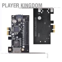 Player Kingdom การ์ดอะแดปเตอร์ Pci-E Pci Express เป็น Ide Ata133 + Sata Ii Esata Raid Jmb363