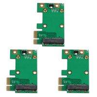 3X PCIE to Mini PCIE Adapter Card, Efficient, Lightweight and Portable Mini PCIE to USB3.0 Adapter Card