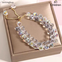 Jettingbuy สร้อยข้อมือเชือกยืดลูกปัดหิน,ลดกระหน่ำแฟชั่นสร้อยข้อมือคริสตัลจากประเทศออสเตรียเทียมเครื่องประดับสำหรับผู้หญิง