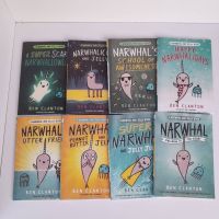 หนังสือชุด A Narwhal and Jelly Book ชุด 8 เล่ม **งานเกรด B รบกวนอ่านคำอธิบายก่อนสั่งซื้อนะคะ***