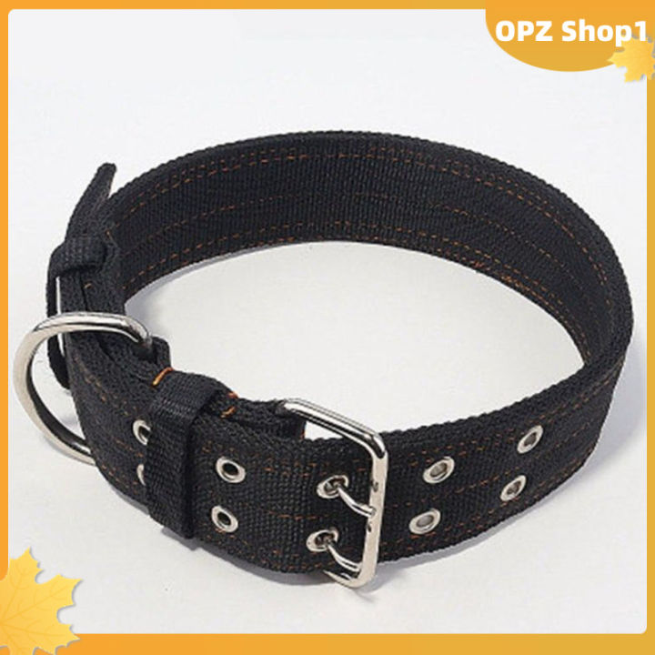 opz-ปลอกคอหนังสุนัขสัตว์เลี้ยงปรับได้สวยงามสายรัดสุนัขแน่นสำหรับอุปกรณ์สัตว์เลี้ยงสุนัขขนาดใหญ่กลาง