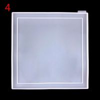 69HB Photo Frame Decoration Silicone Mold Rectangle Square Epoxy Mold Resin Casting Pendant Mold Suitable for Diy Crafts