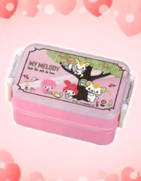 Sanrio Character Bento My Melody]We will introduce how to make a character  bento of My Melody 