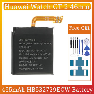 HB532729ECW 455MAh Li-Polymer สำหรับ Huawei Watch GT 2 46มม. หมายเหตุสำคัญ: สำหรับแบตเตอรี่ลิเธียมมีวิธีการจัดส่งที่ปลอดภัยเฉพาะในสหภาพยุโรปสหราชอาณาจักรออสเตรเลียญี่ปุ่นสหรัฐอเมริกาแคนาดา