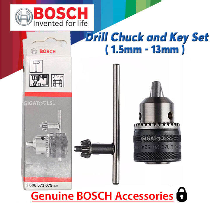 Bosch Drill Chuck and Key set 1/2" ( 1.5 13mm ) ( 2608571079