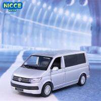 Nicce 1:36โมเดลรถโลหะผสม Mpv T6โฟล์คสวาเกนรถของเล่นเด็กของเล่นรถจำลองเหล็กหล่อ F427ของขวัญ