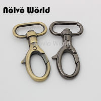 Nolvo World Zinc Alloy 28mm Swivel Buckles Trigger Spring Keyring Buckle Clasps Hooks Keychain Ring Buckles Shinning Swivel