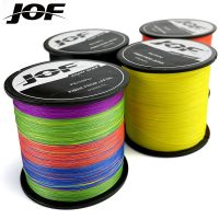 [HUYE Outdoor Store] JOF 8 Strands สายตกปลาถัก Multifilament 300-1000เมตรปลาคาร์พ18-78lb อุปกรณ์เสริมลวด PE