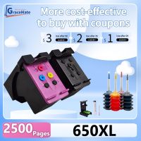 Larger Capacity Compatible For HP 650 XL Hp650 HP650XL Ink Cartridge For HP Deskjet 1015 1515 2515 2545 2645 3515 4645 Printer