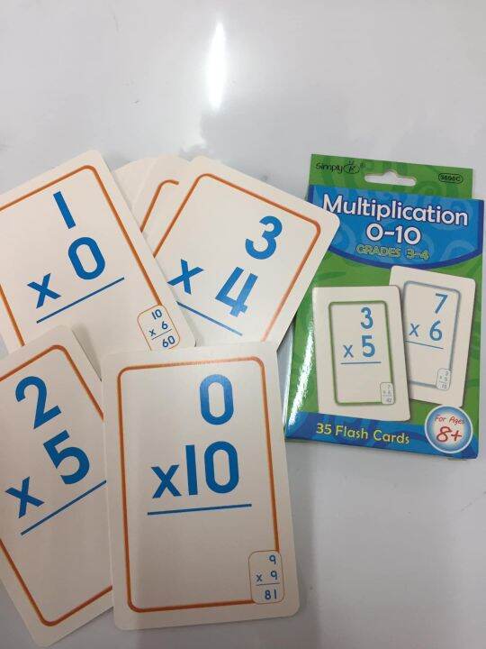 KIDS EDUCATION MATHEMATICAL FLASH CARDS | Lazada PH