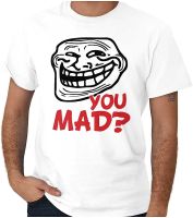 Brisco Brands Troll Face You Mad Trollface Meme Graphic T Men Or