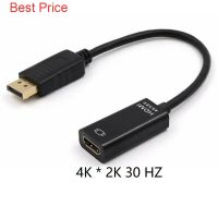 40Pcs Hd Cable Displayport to H-DMI Adapter Cable Large Dp to H-DMI Female Gold Plated 1080p 4k Connection Cable Cables