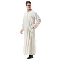 Man Abaya Muslim Dress Pakistan Islam Clothing Abayas Robe Saudi Arabia Kleding Mannen Kaftan Oman Qamis Musulman De Mode Homme