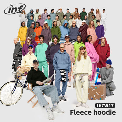 Inflasi 2023 Musim Sejuk Lelaki Tebal Fleece Hoodies สำหรับฮิปฮอปชายและหญิงคลาสสิก Tebal กำมะหยี่ Fabrik Hoodies 167W17