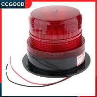 CCGOOD 12V รถยนต์แม่เหล็ก/สกรู LED ฉุกเฉินไฟชนิด Beacon Flash ไฟสีเหลืองคำเตือนแฟลช