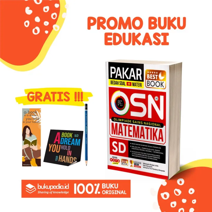 Buku Sd Osn Matematika Pakar Bedah Soal Materi Forum Edukasi Best Book Hots Update Bonus Pensil 2b Bookmark Stiker Lazada Indonesia